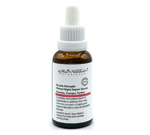 Skin Nutrition Botanicals Double Strength Retinol Night Repair Serum, 1 oz