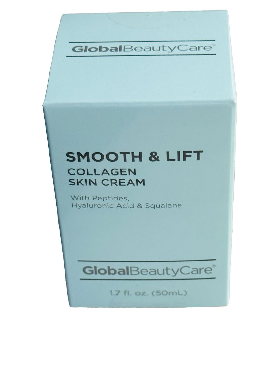 Global Beauty Care Smooth &amp; Lift Collagen Skin Cream with Peptides 1.7floz/50ml