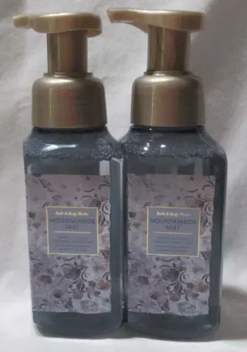 2 Pack Bath &amp; Body Works Mountainside Mist Gentle &amp; Clean Foaming Hand Soap 8.75 oz
