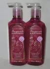 2 Pack Bath &amp; Body Works Pomegranate &amp; Blackberry Cleansing Gel Hand Soap 8 fl oz