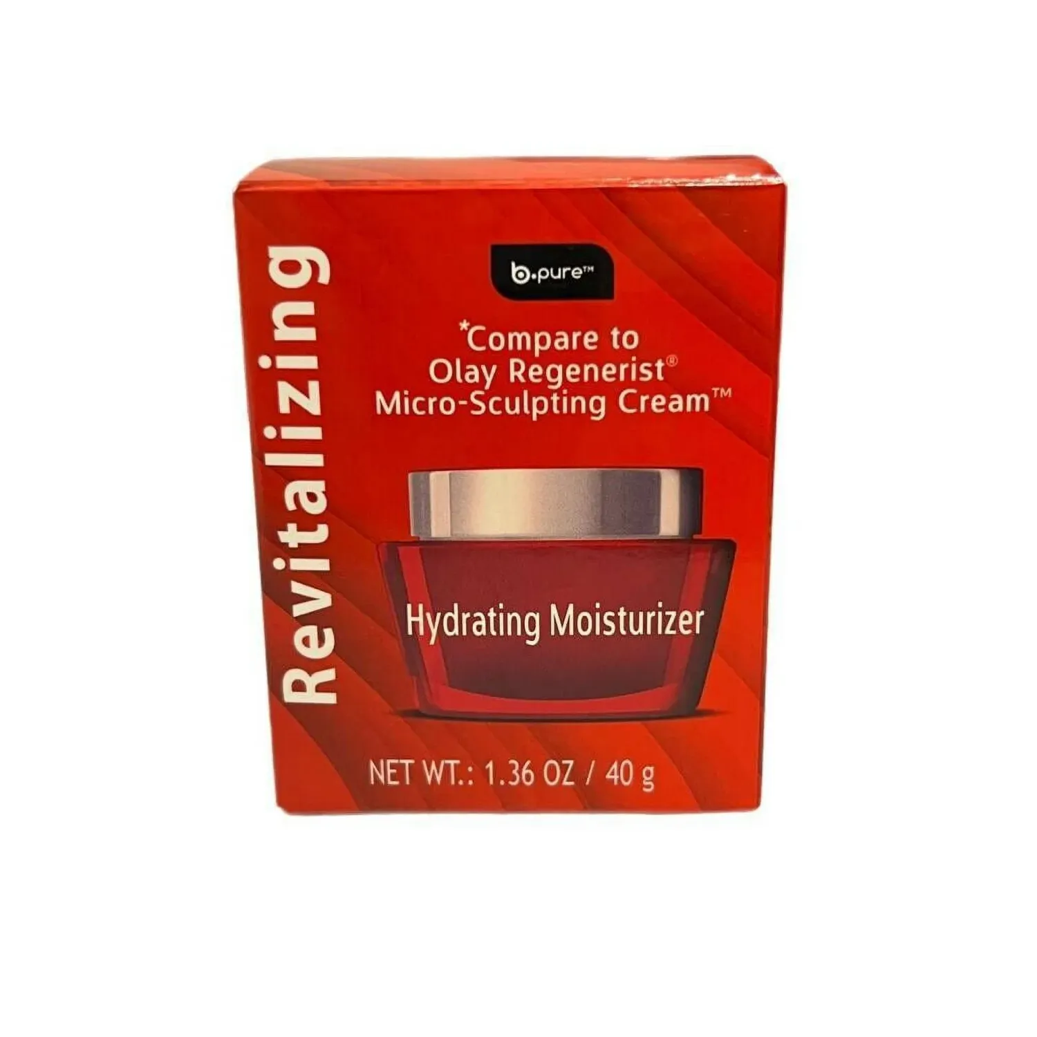 B.Pure Revitalizing Hydrating Moisturizer Micro-Sculpting Cream 1.36 oz