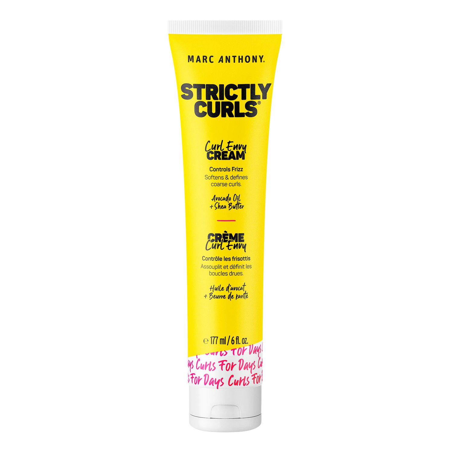 Marc Anthony Strictly Curls Curl Cream 6 Fl Oz Controls Frizz