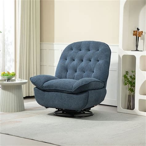Dithoko 360° Swivel Recliner Glider Teal
