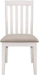 Coaster Fine Furniture Side Chair Set Of 2 Off White/Light Brown