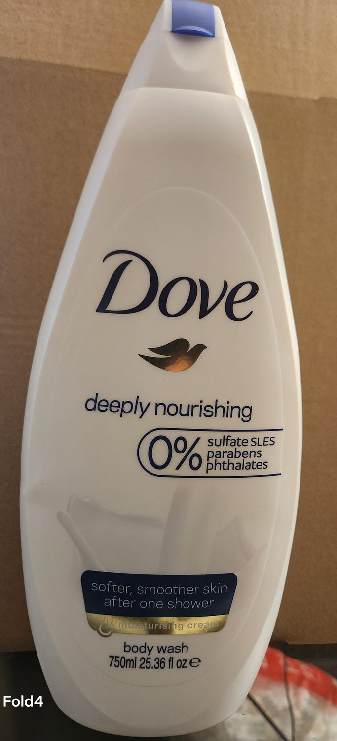 DOVE DEEPLY NOURISHING 750ML 3 PACK