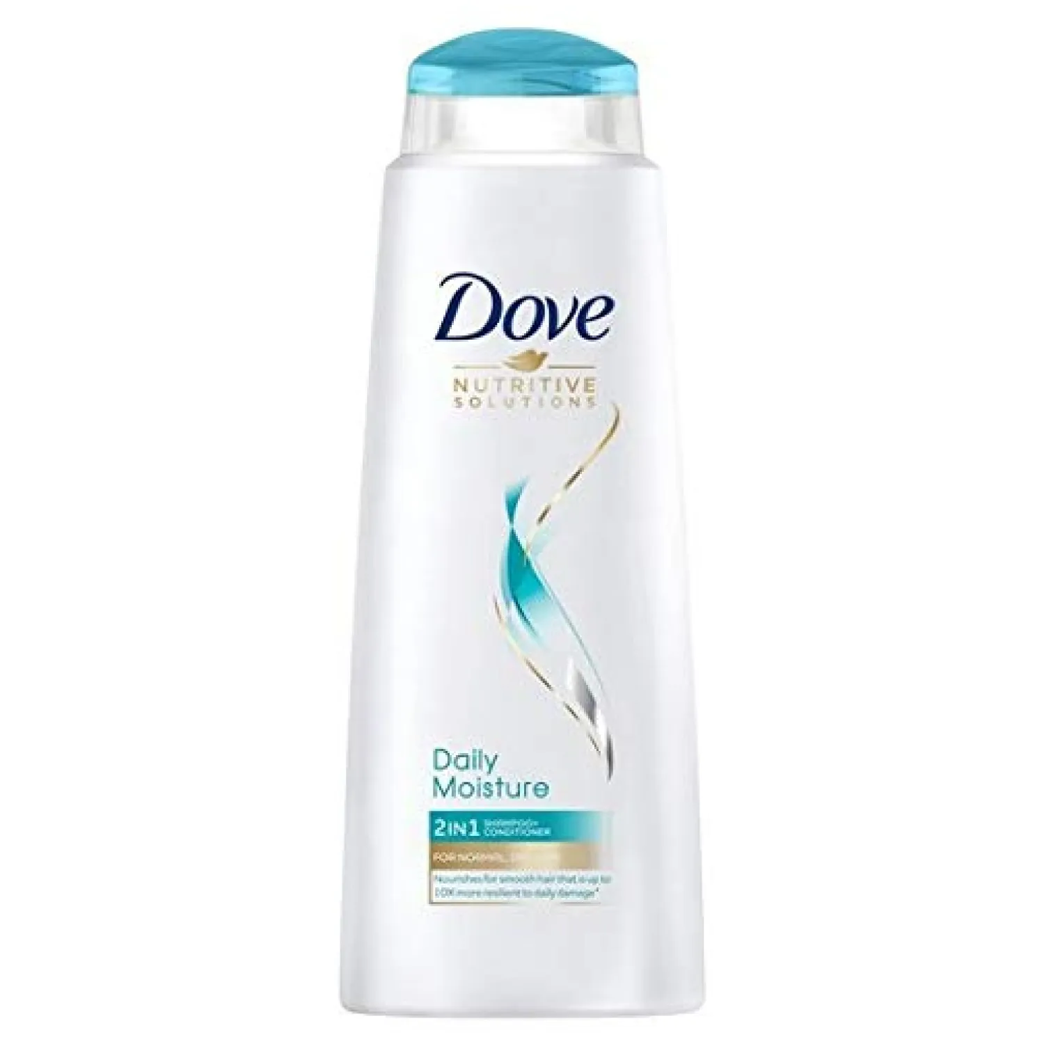 Dove New Nouveau 2 In 1 Daily Care Shampoo &amp; Conditioner 400ML 13.5 Fl Oz 3 pack
