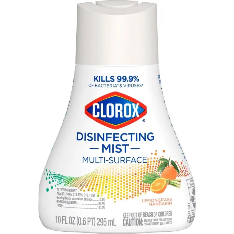 Clorox Disinfecting Mist Multi Surface Lemongrass Mandarin 2 Pack