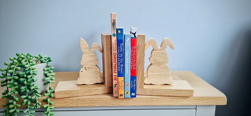 Rosie Rabbit Bookends