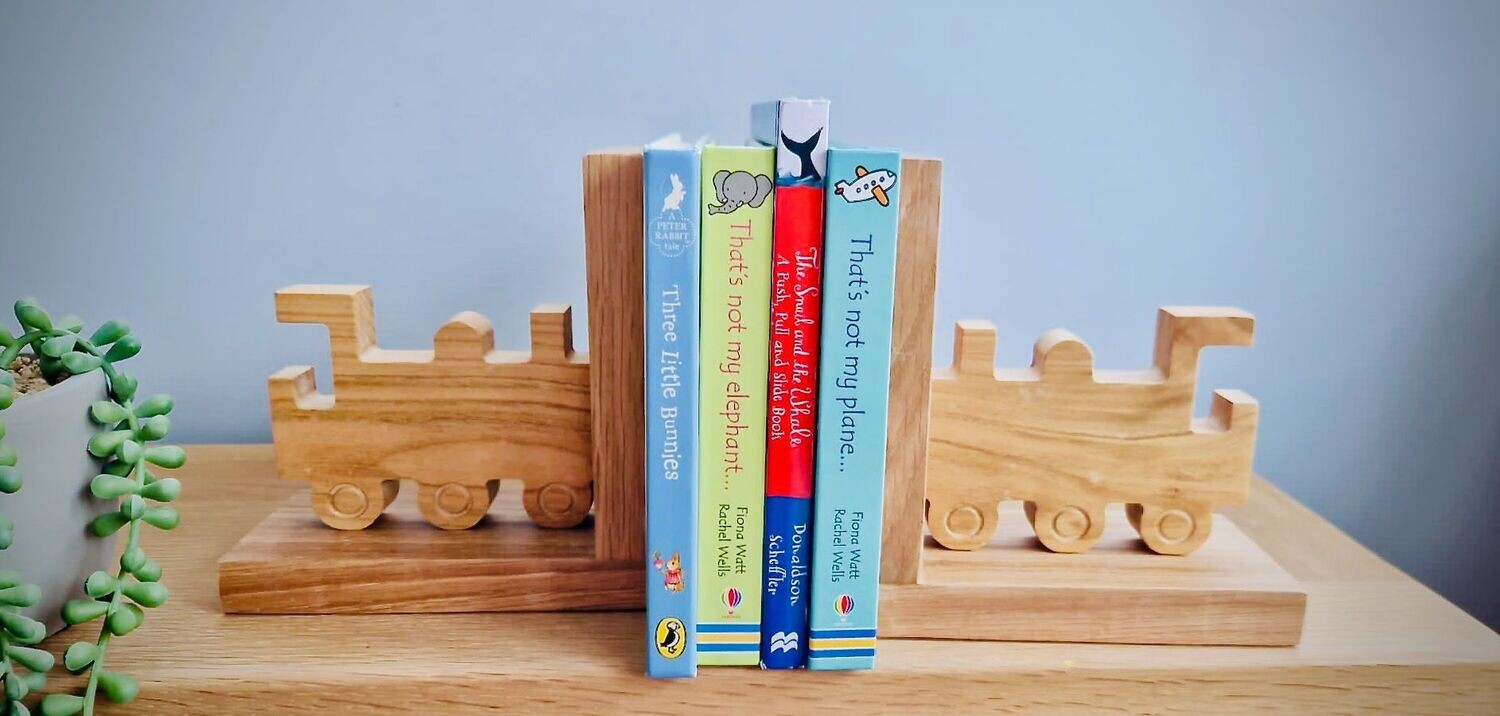 Train Bookends