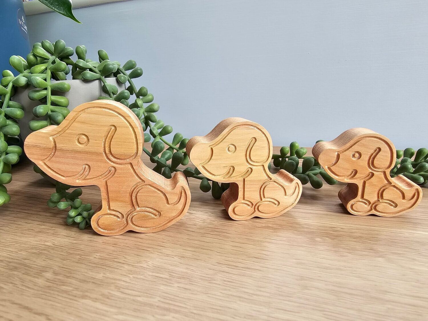 Dilly Dog Ornament - Set of 3