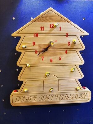 'Bee on Time' Clock