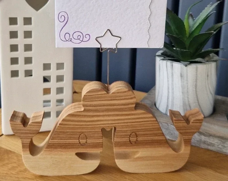 Whales in Love Photo Holder