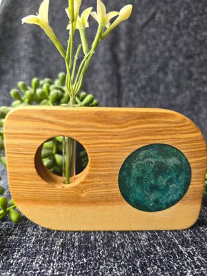 Single Stem Resin Bud Vase