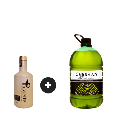 Pack Extra Virgin Olive Oil 5L + Passeite 375ml
