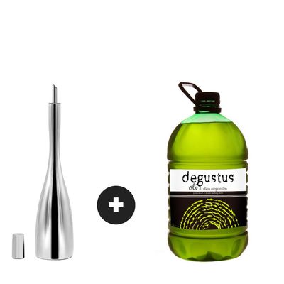 5L Extra Virgin Olive Oil + 450ml Stainless Steel Cruet