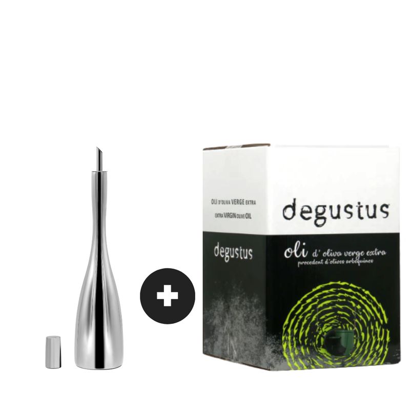 10L Extra Virgin Olive Oil + 450ml Stainless Steel Cruet
