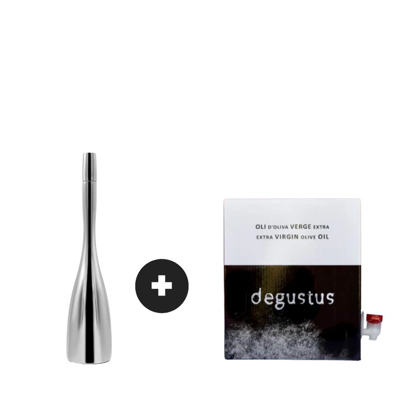 Pack 3L Huile d'Olive Vierge Extra + Huilier 450ml Pack 3L Huile d'Olive Vierge Extra + Huilier 450ml