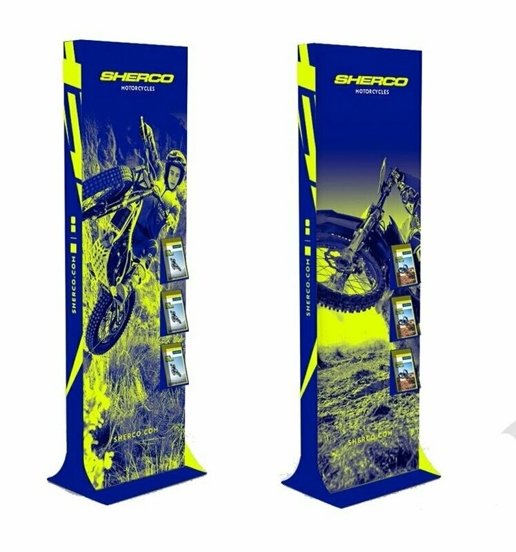 TOTEM MAGASIN POUR ECRAN