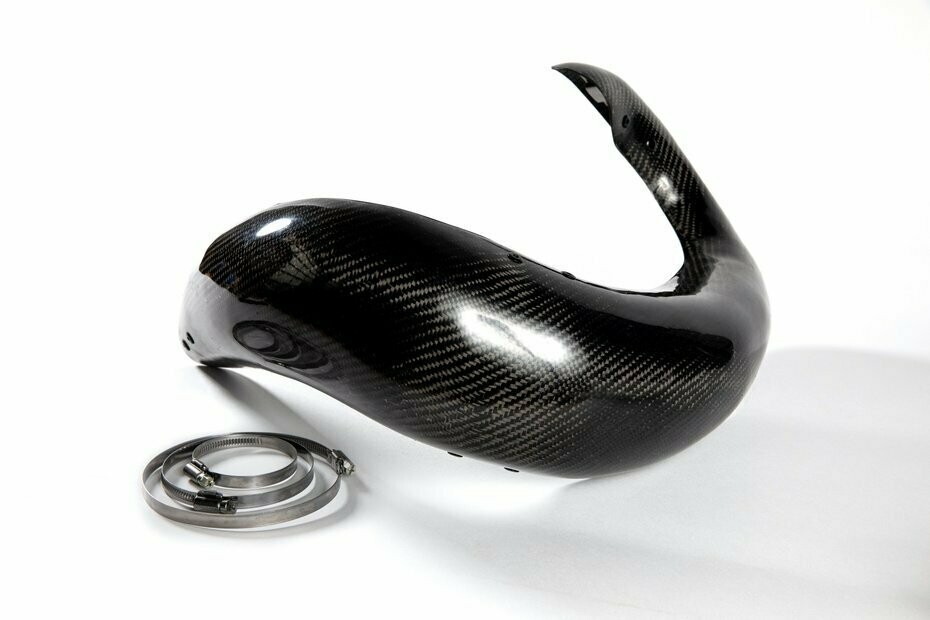 X-GRIP Karbon-Auspuffbirnen-Schutz KTM GASGAS 23-