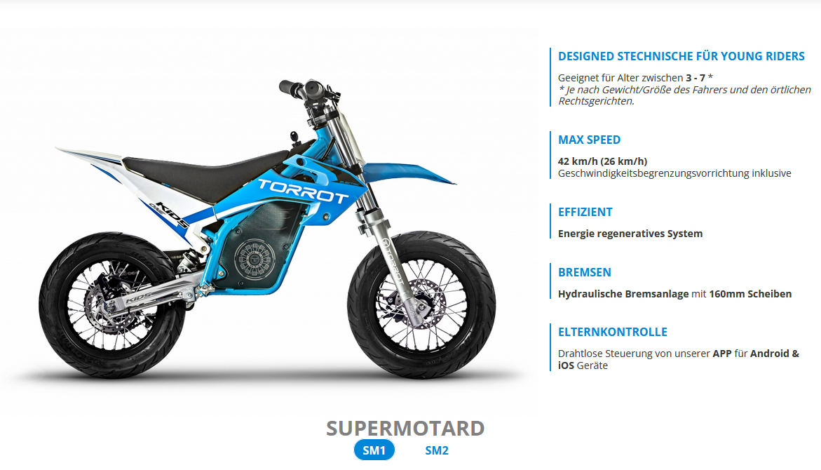 Torrot Supermotorad SM2