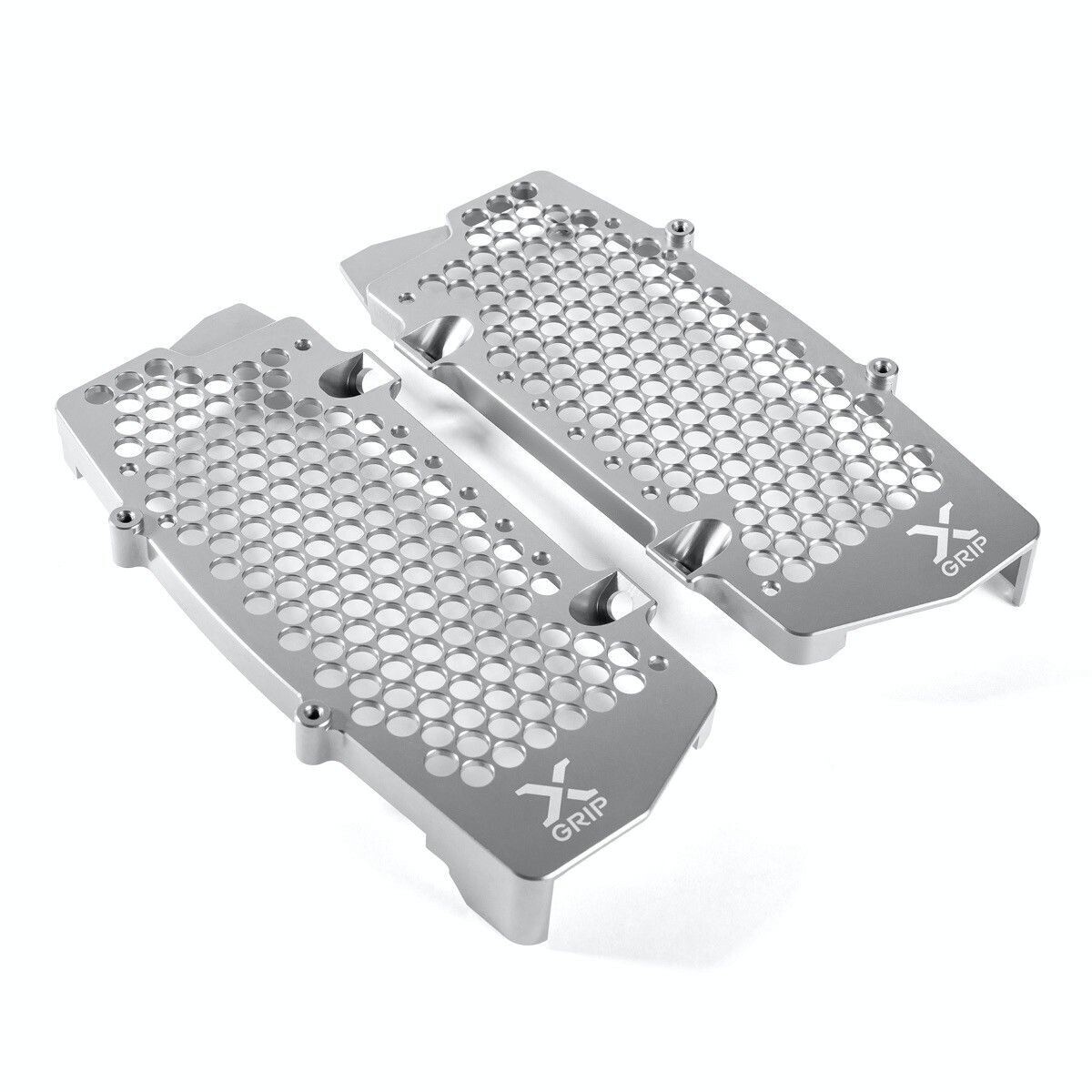 X-GRIP Kühlerschutz-Set, silber KTM HQV GASGAS 20-23