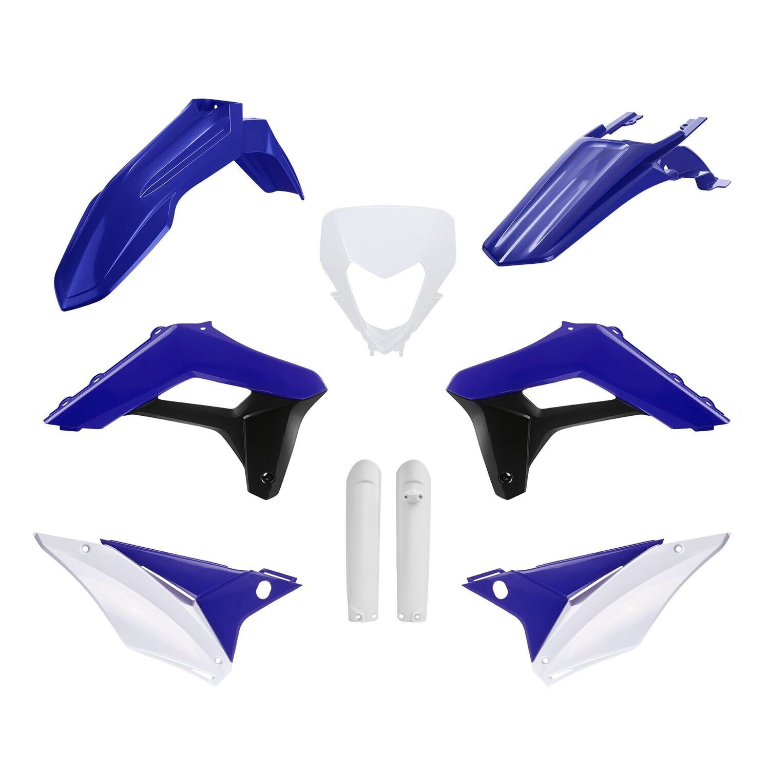 Plastik Kit Sherco SE/SEF - 2024 BLAU / WEIS