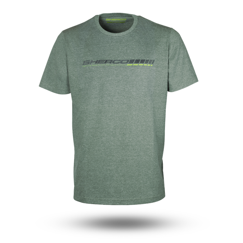 TSHIRT CURB OLIVE HEATHER MEN