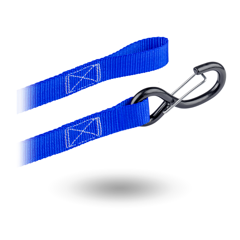 TIE DOWN STRAPS BLUE 35MM/WH PAAR