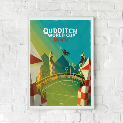 Quidditch World Cup Croatia poster
