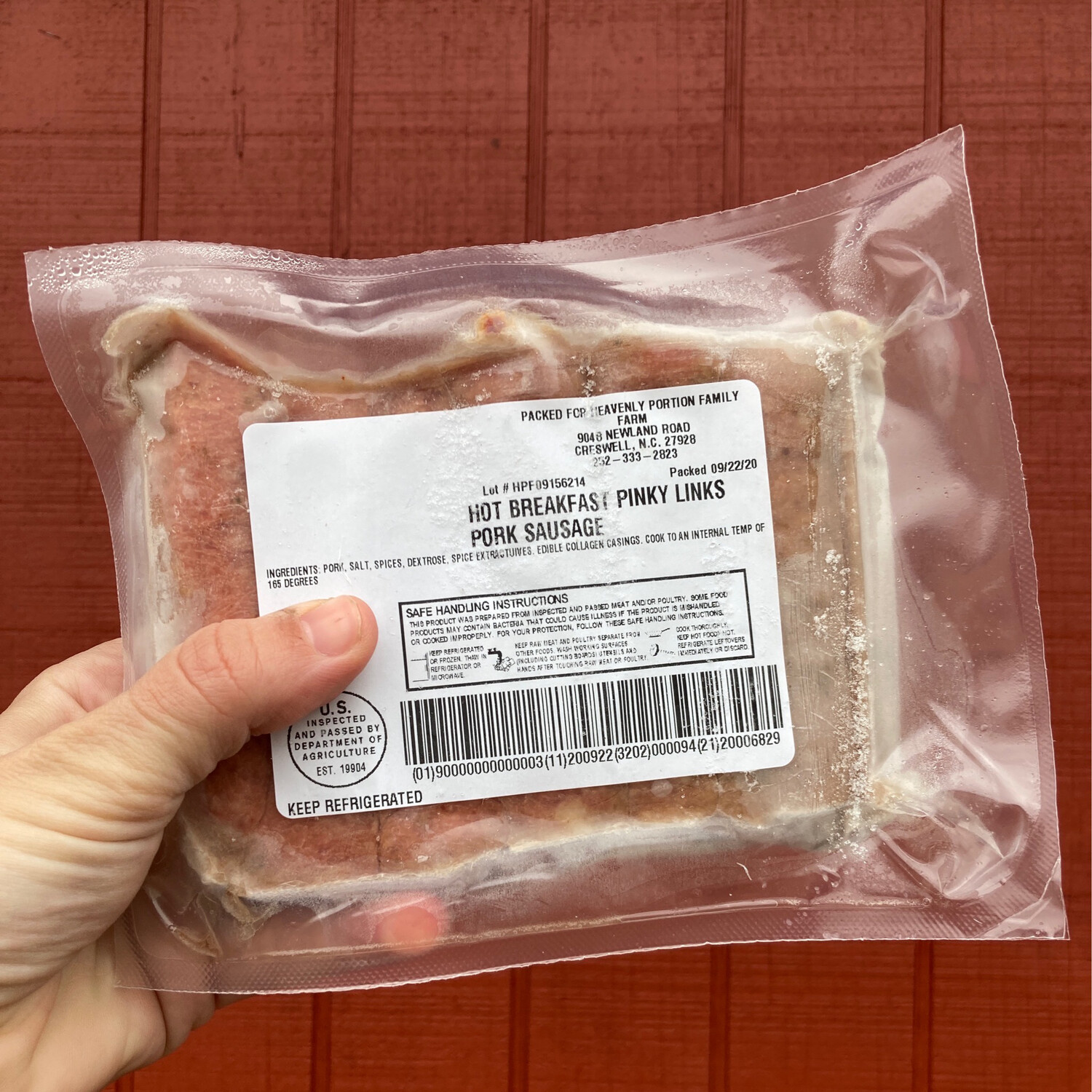 Breakfast Link Sausage (HOT)