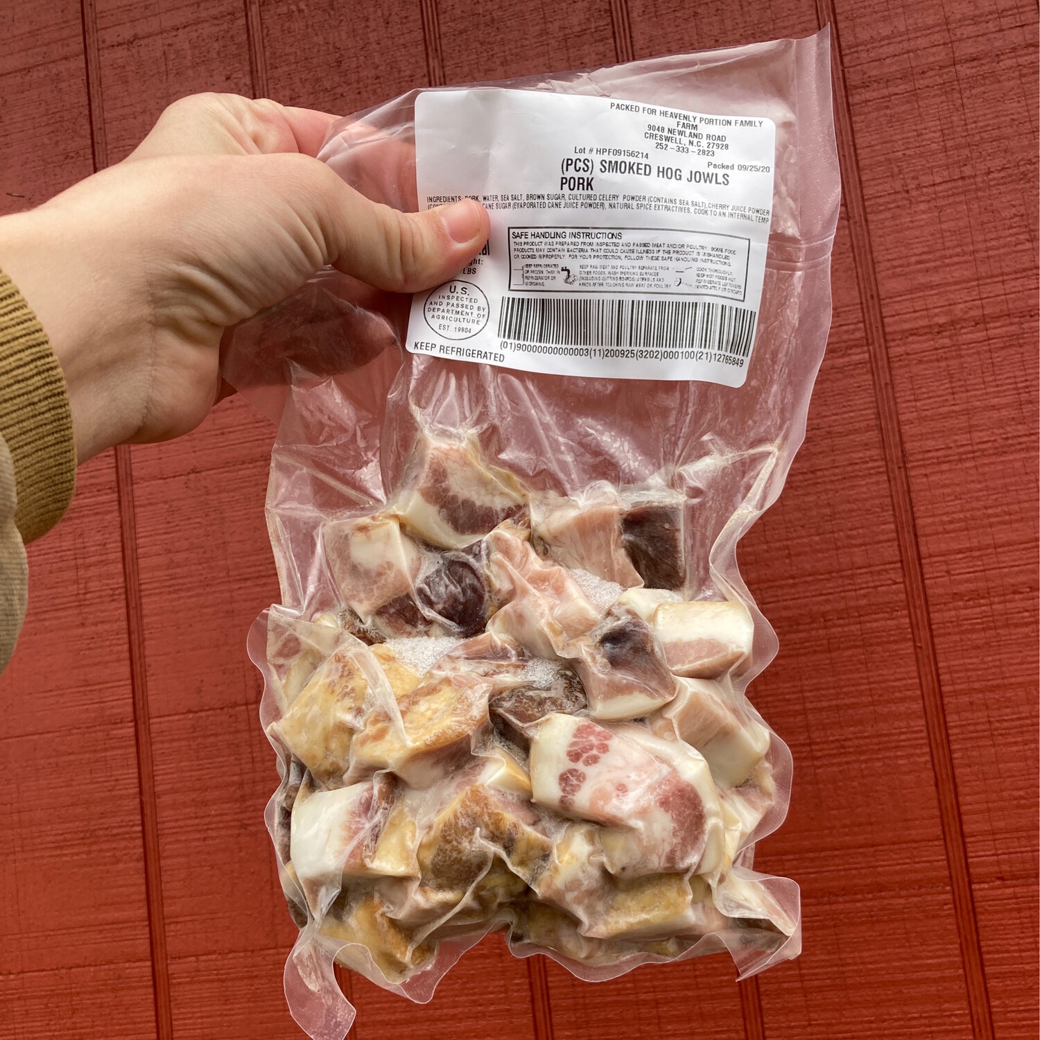 Smoked Jowl Bacon Pieces