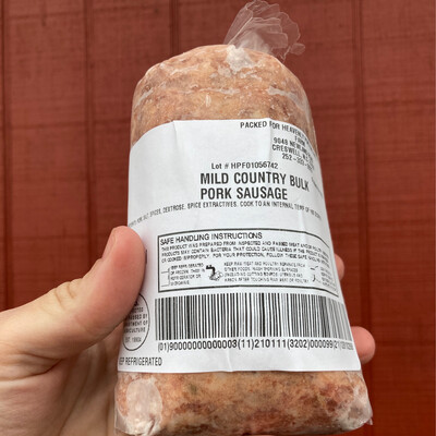 Country Bulk Sausage (MILD)