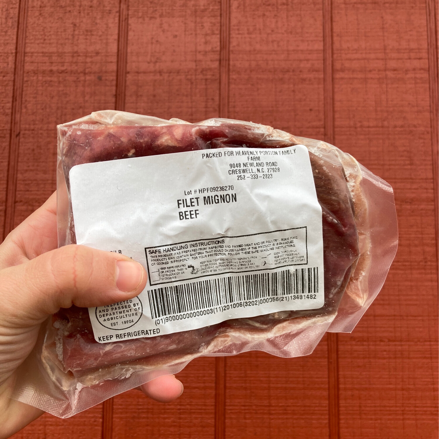 Filet Mignon Steak