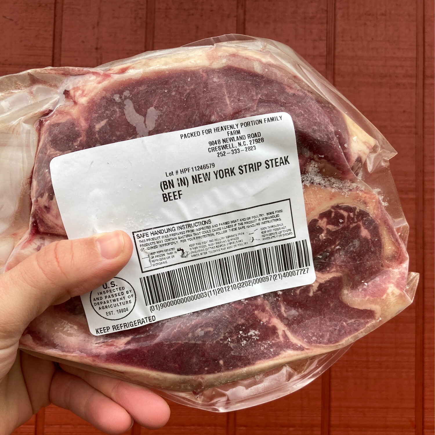 New York Strip Steak