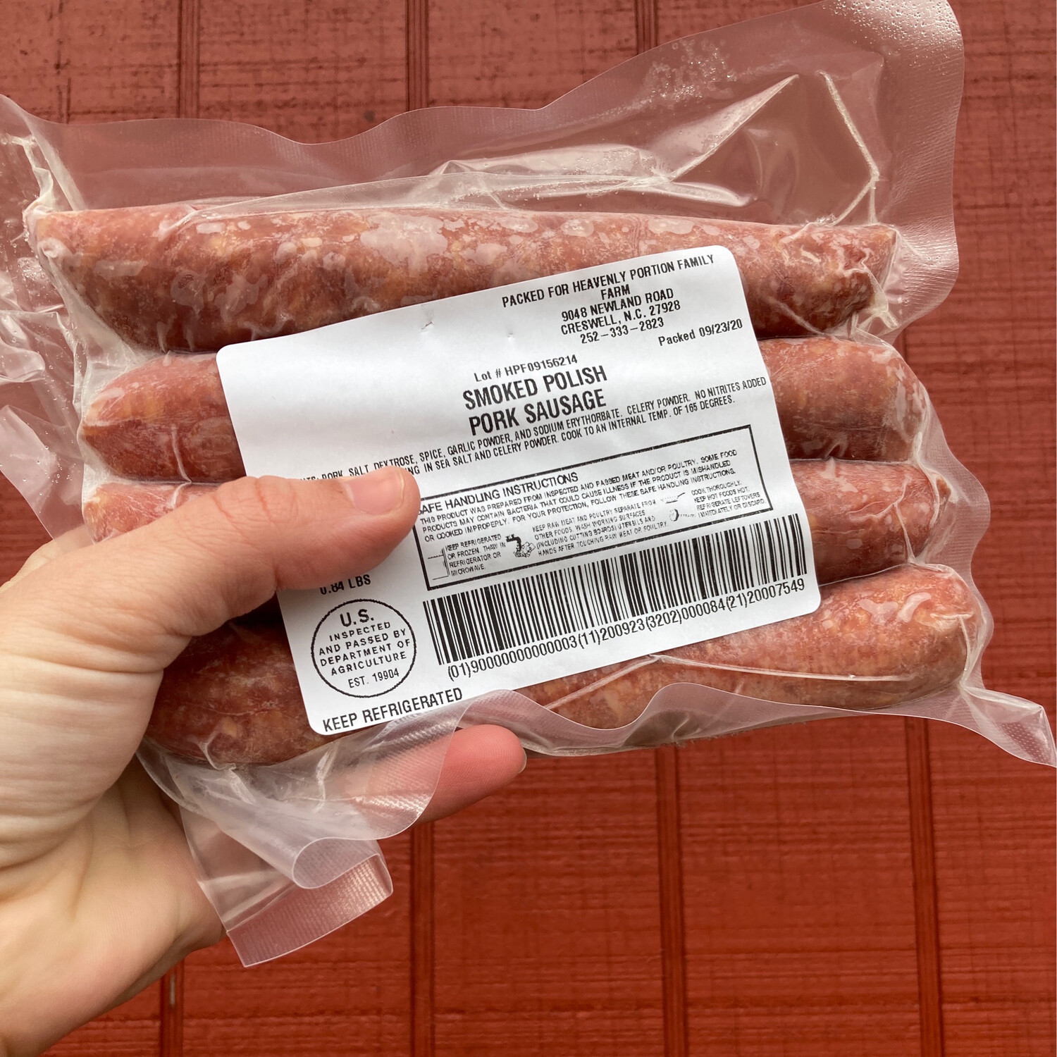 Polish Sausage Links