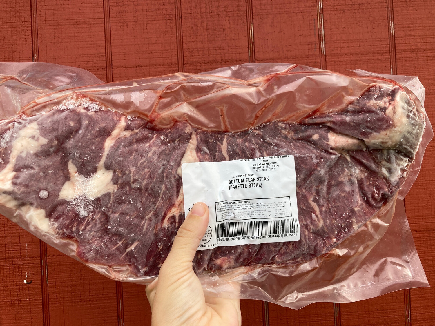 Bavette Steak (Bottom Flap Steak)