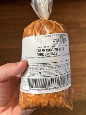 Fresh Chorizo Loose Sausage