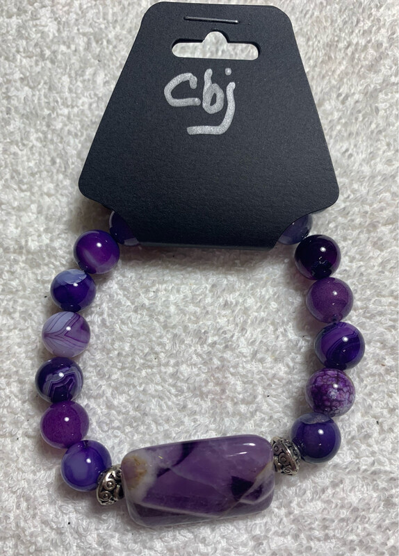 Purple Stone Bracelet
