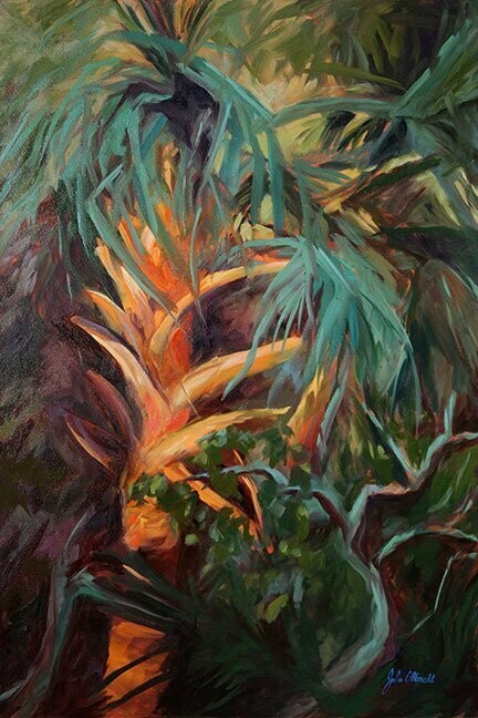 "Golden Palms" by John Albrecht