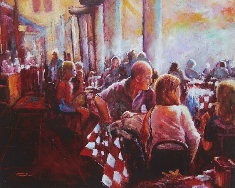 "Savannah Lunch" by Joyce Hall