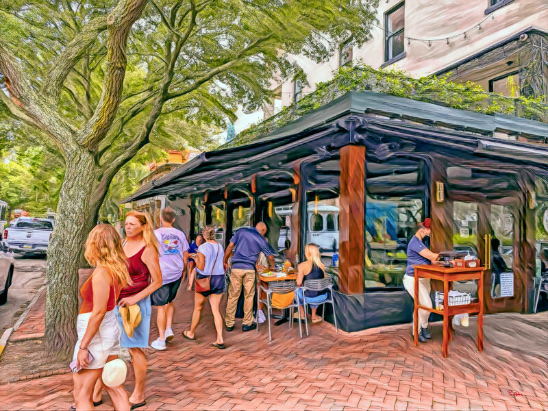 "Public Cafe Corner" by Paul Silva