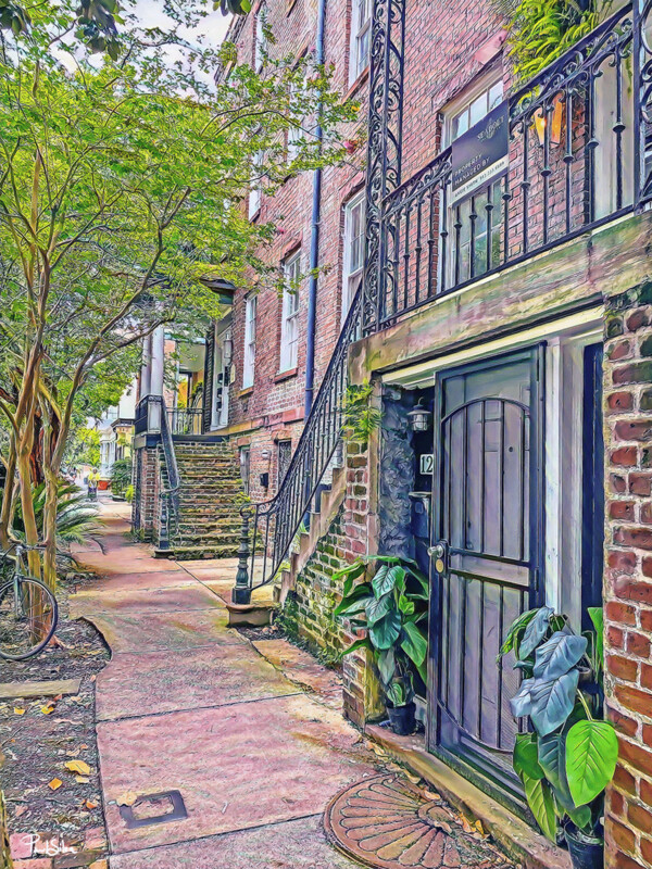 "Savannah Stairways" by Paul Silva
