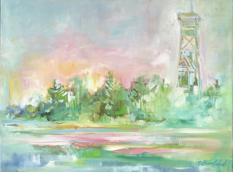 "Dewees Watchtower" by Danielle Cather-Cohen