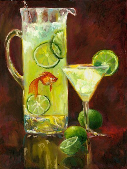 "Goldfish Marguerita" by Joyce Hall