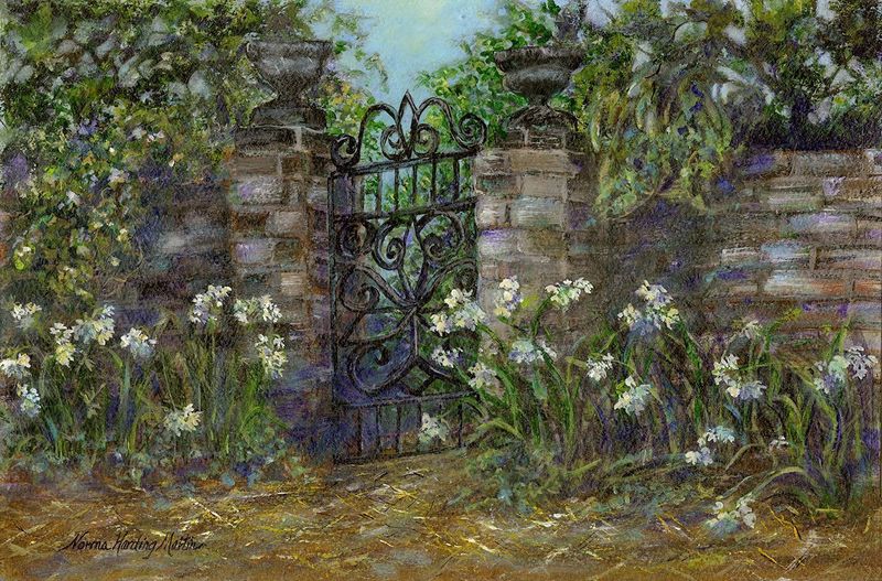 "Secret Garden Gate" by Norma Martin