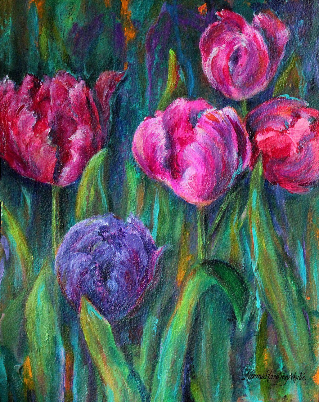"Frenzy Tulips" by Norma Martin