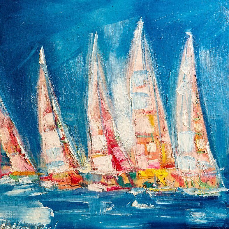 "The Regatta" by Danielle Cather-Cohen