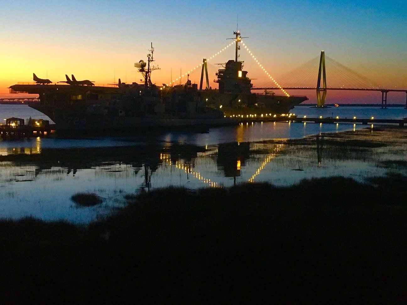 "Yorktown Sunset" by Mary Anne Fox