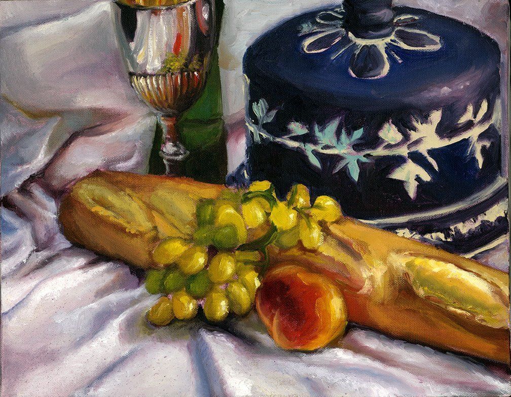 "Dinner for One" by Babs Tarr