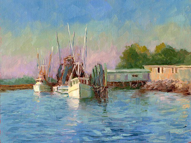 "Back at the Dock" by John Albrecht